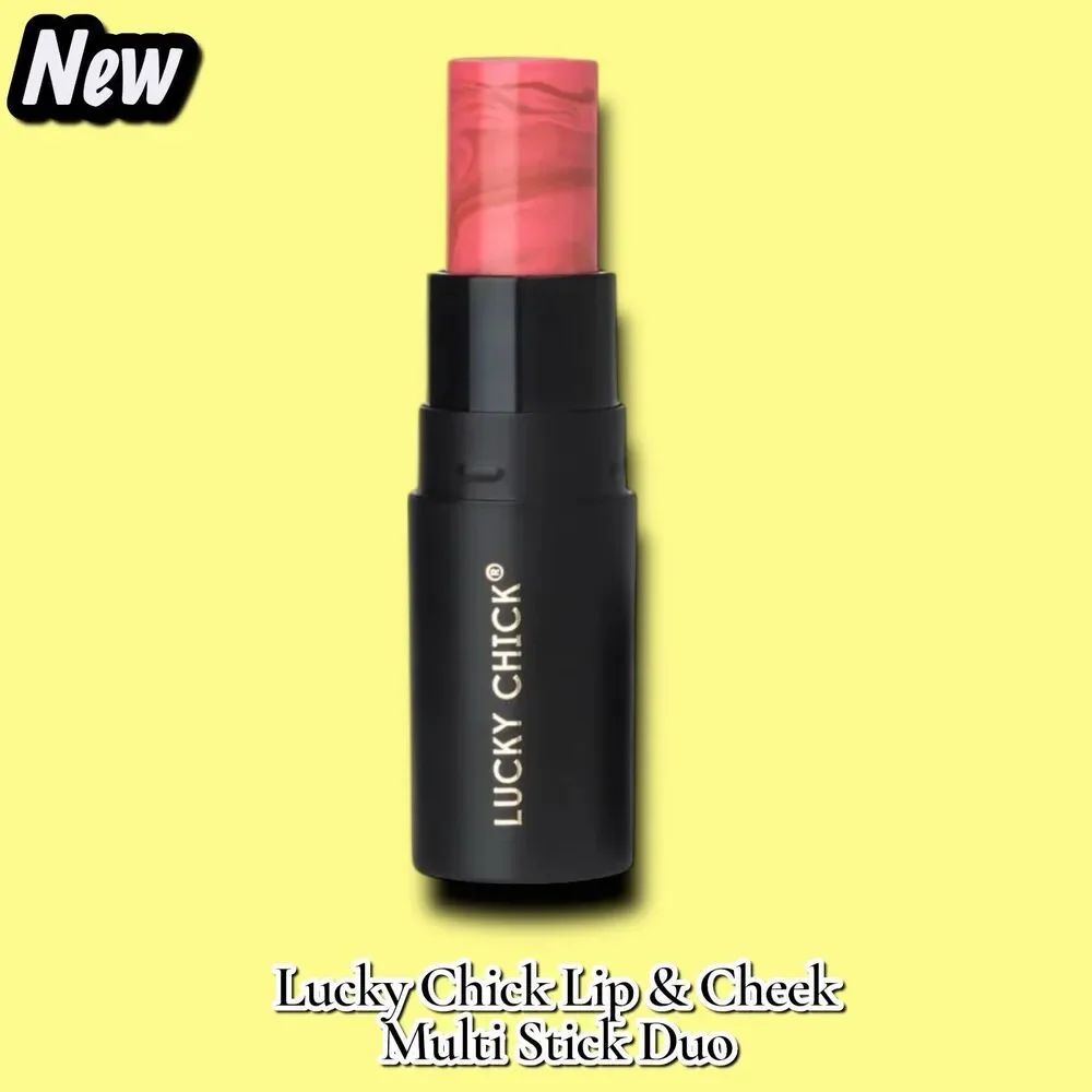 NEW IN BOX Lucky Chick Lip & Cheek Multi Stick Duo – Shade: Lucky Days – Vegan &